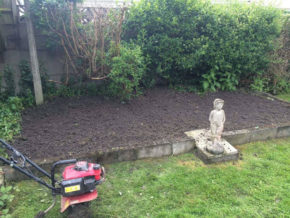 Rotavating Service After